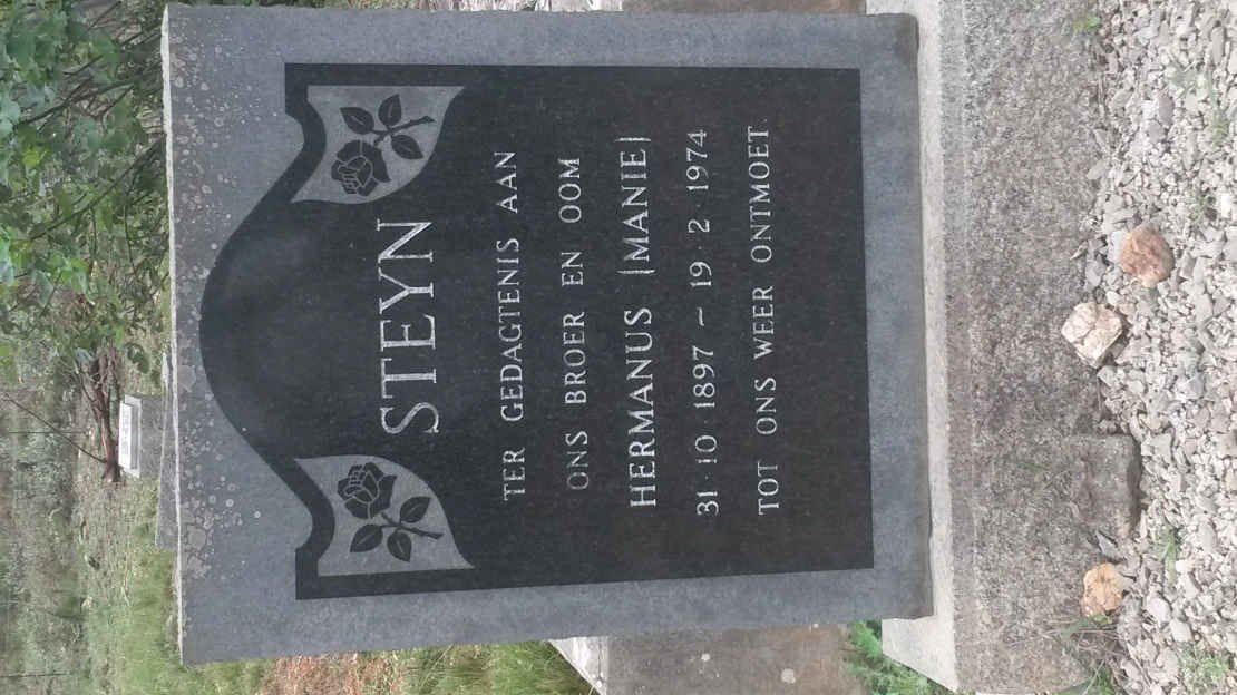 STEYN Hermanus 1897-1974