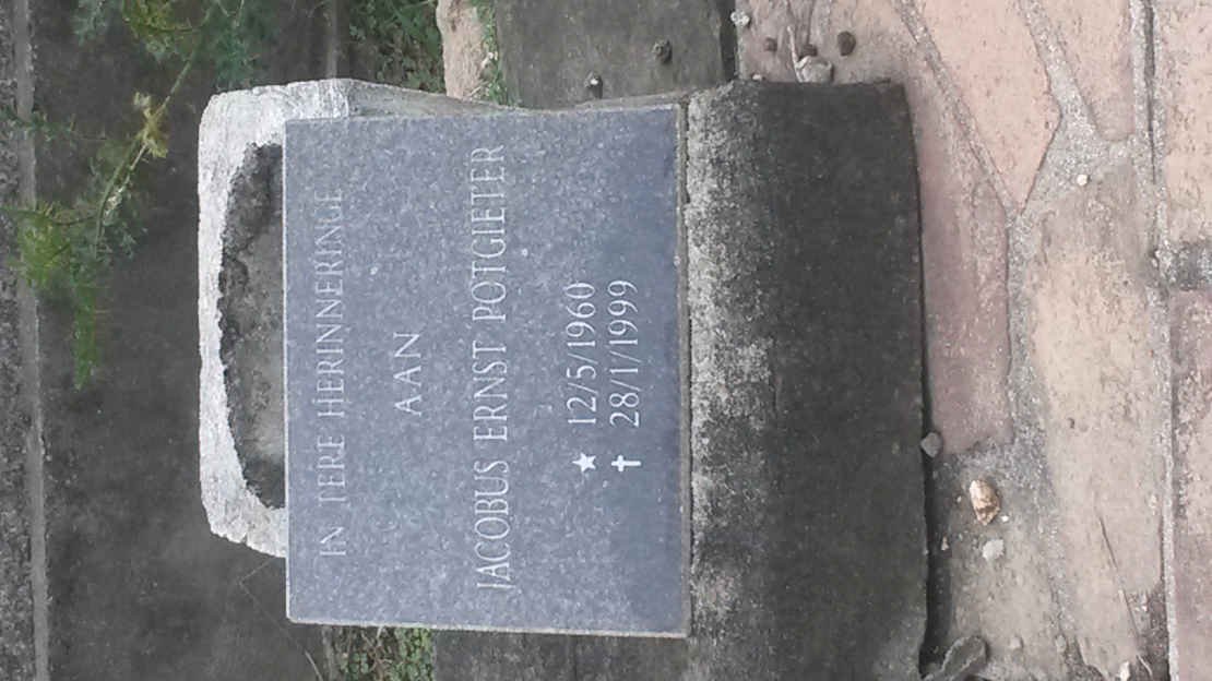 POTGIETER Jacobus Ernst 1960-1999