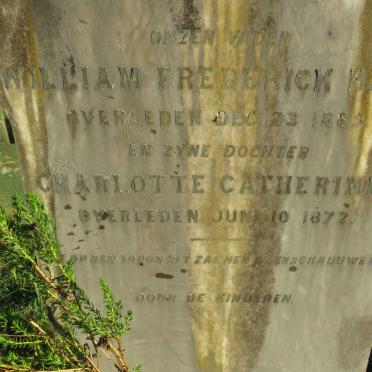 HELM William Frederick -1869 :: HELM Charlotte Catherine -1872