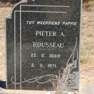 ROUSSEAU Pieter A. 1889-1971