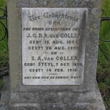 COLLER J.G.D.R., van 1862-1909 &amp; S.A. STEYL 1866-1919