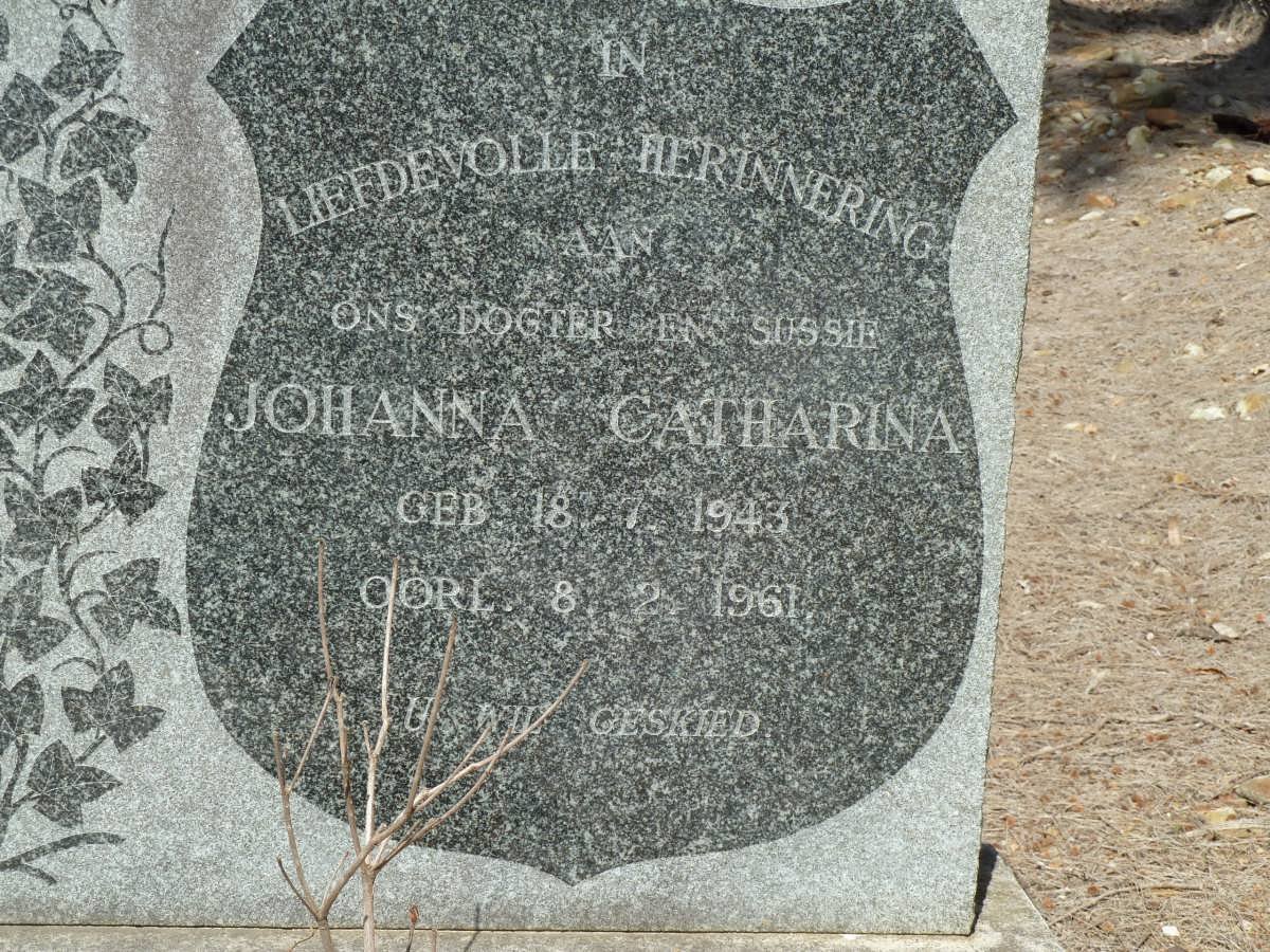 ? Johanna Catharina 1943-1961