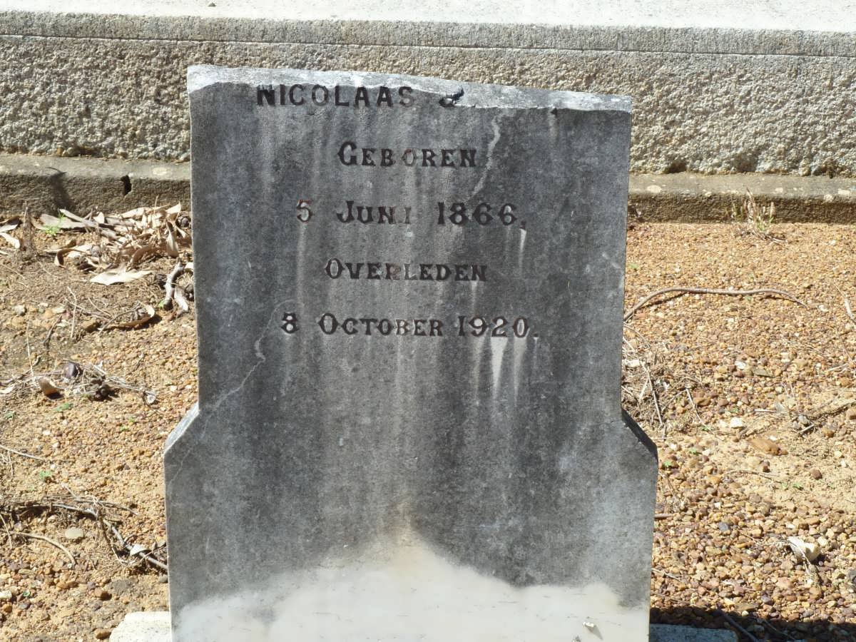 ? Nicolaas 1866-1920
