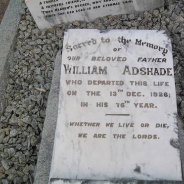 ADSHADE William -1926
