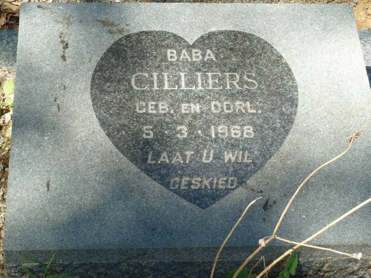CILLIERS ? 1968-1968