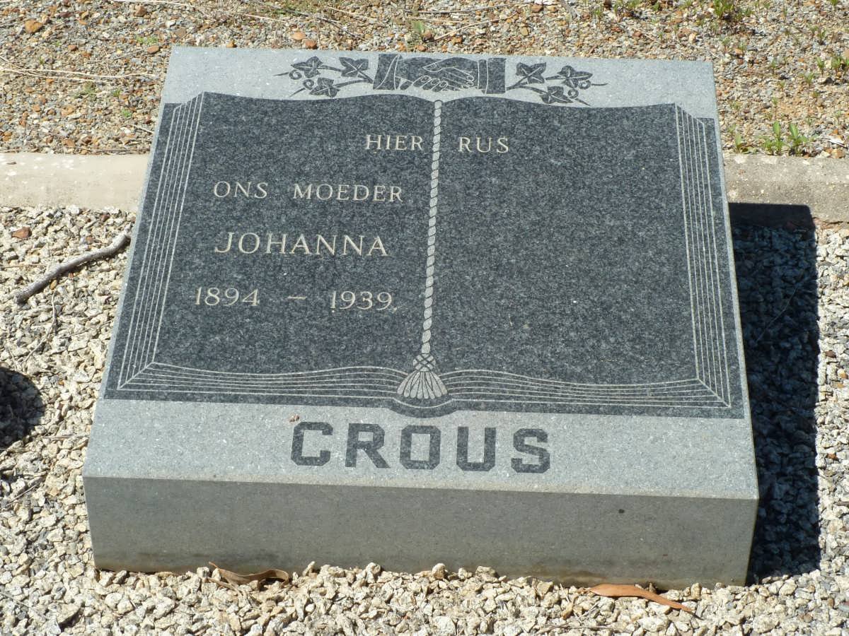 CROUS Johanna 1894-1939