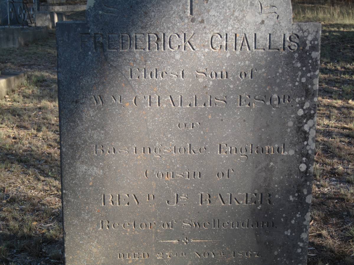 CHALLIS Frederick -1867