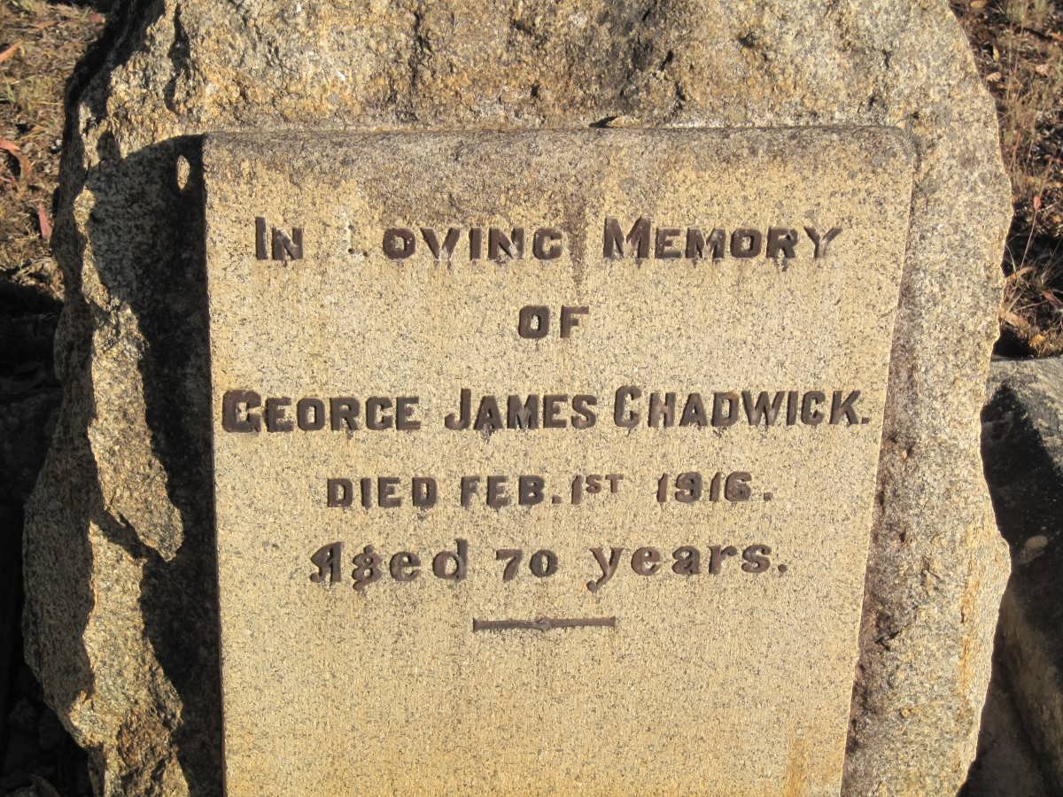 CHADWICK George James -1916