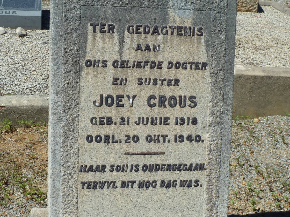 CROUS Joey 1918-1940