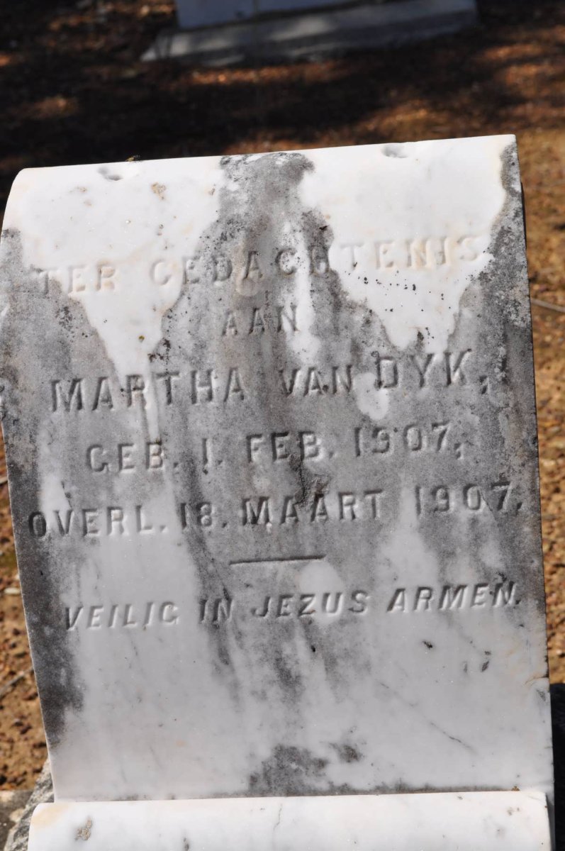 DYK Martha, van 1907-1907