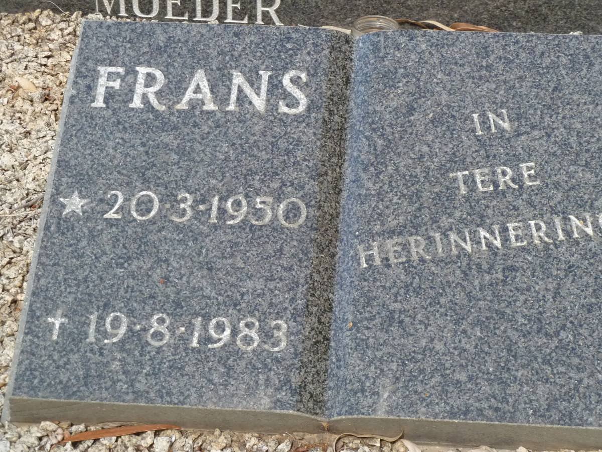 DOOGE Frans 1950-1983