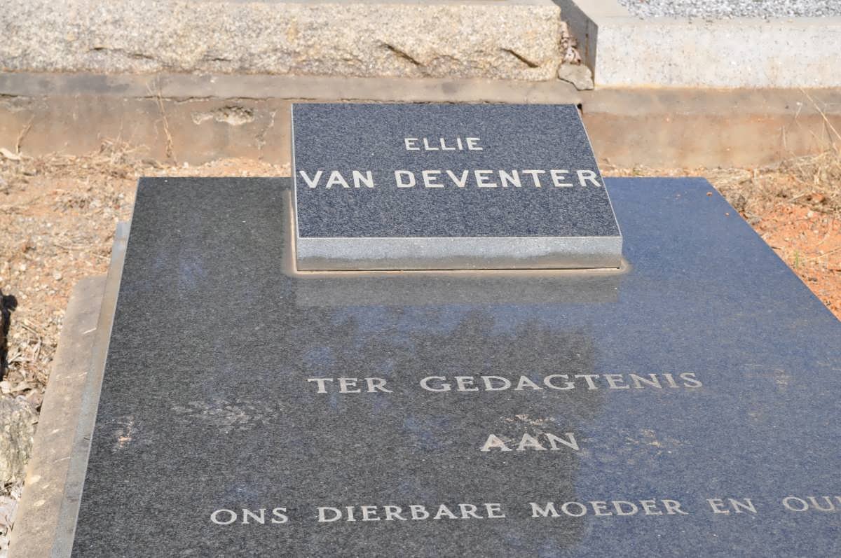 DEVENTER Ellie, van 1890-1985