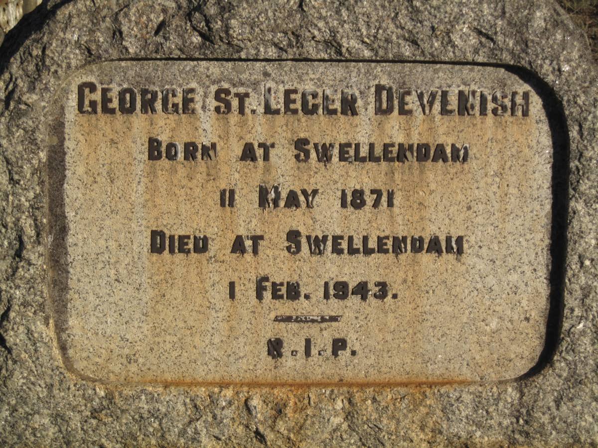 DEVENISH George St. Leger 1871-1943