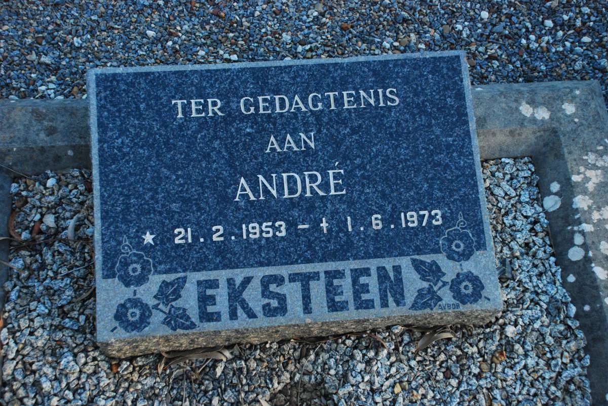 EKSTEEN André 1953-1973