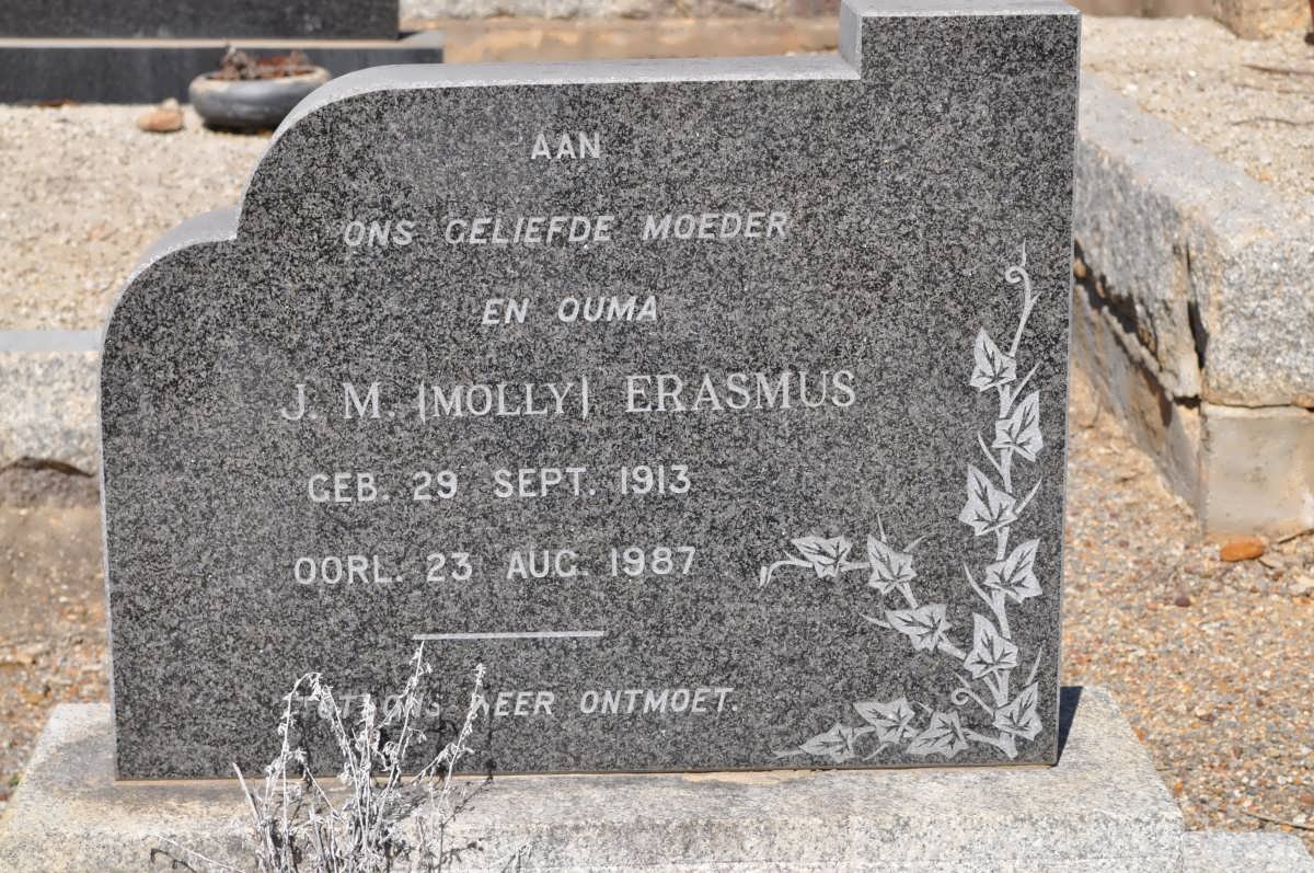 ERASMUS J.M. 1913-1987