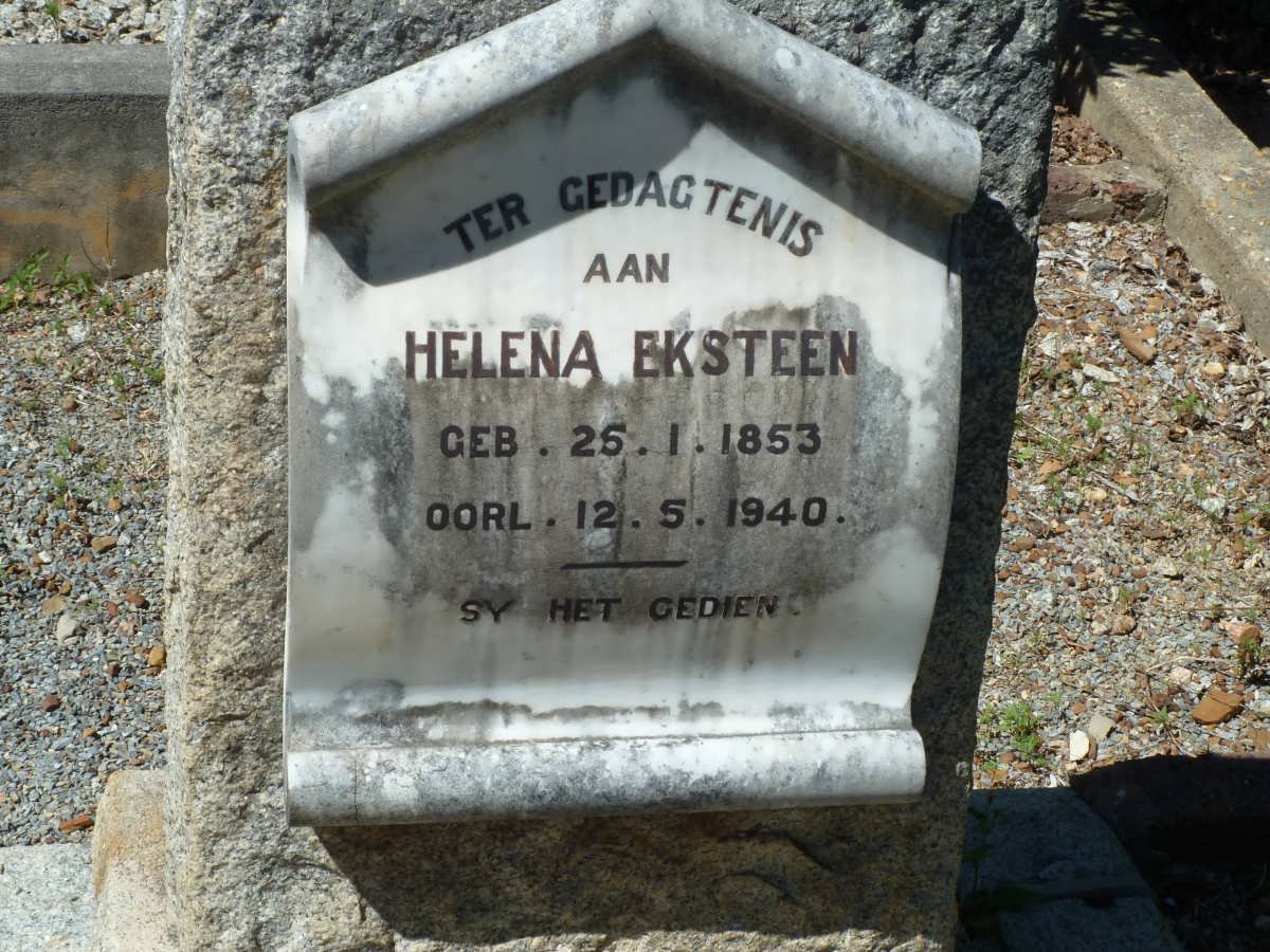 EKSTEEN Helena 1853-1940
