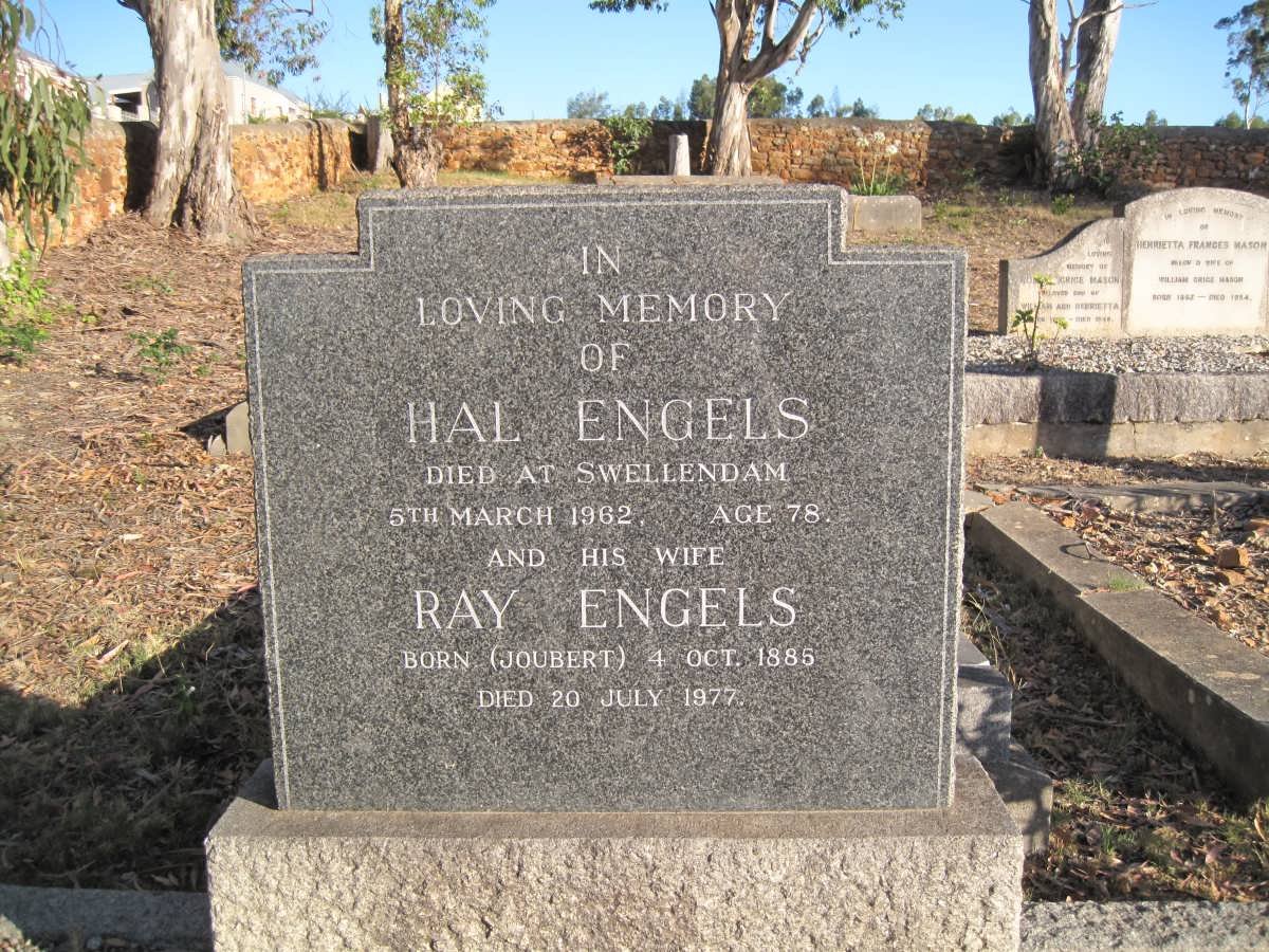 ENGELS Hal -1962 &amp; Ray JOUBERT 1885-1977