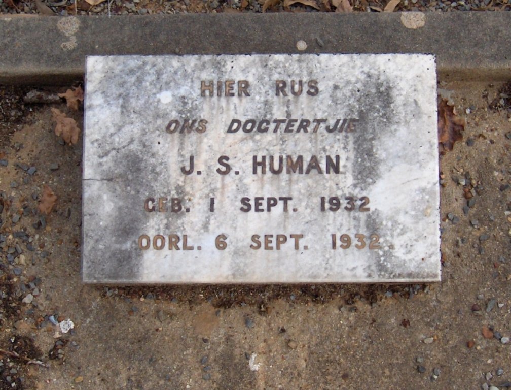HUMAN J.S.  1932-1932