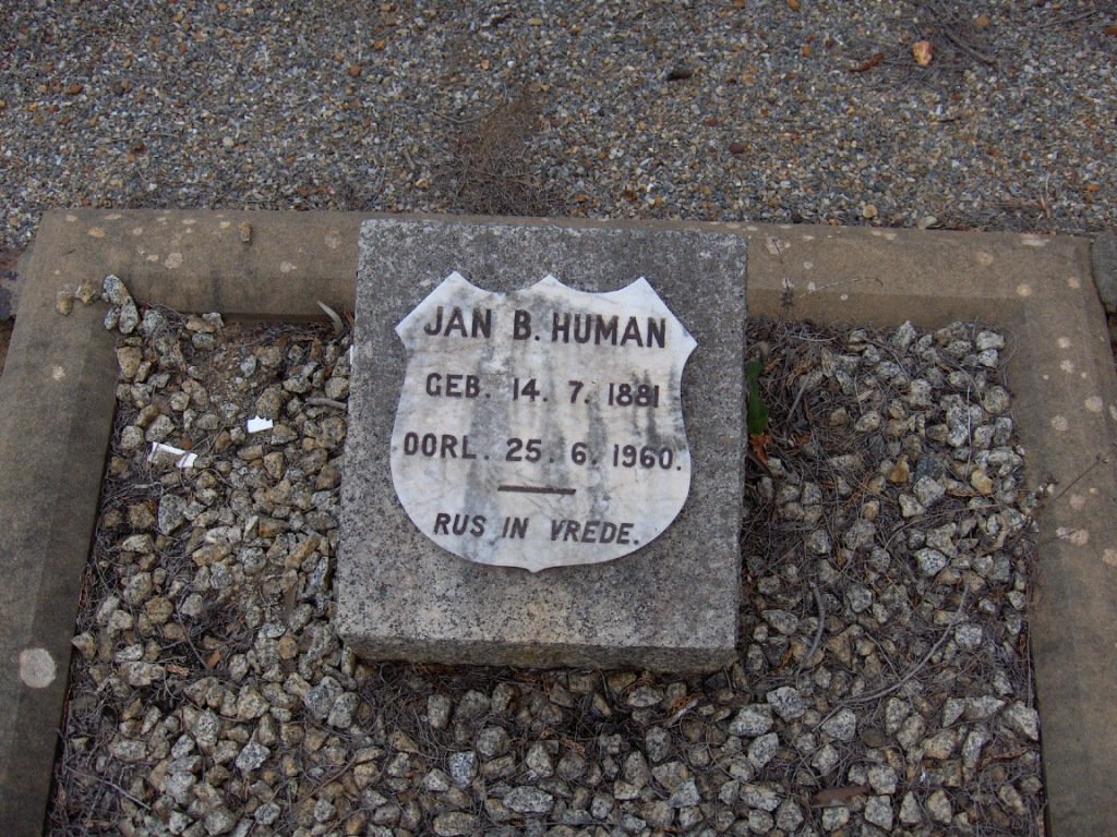 HUMAN Jan B. 1881-1960