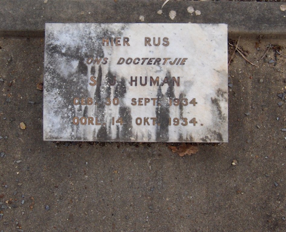 HUMAN S.J. 1934-1934