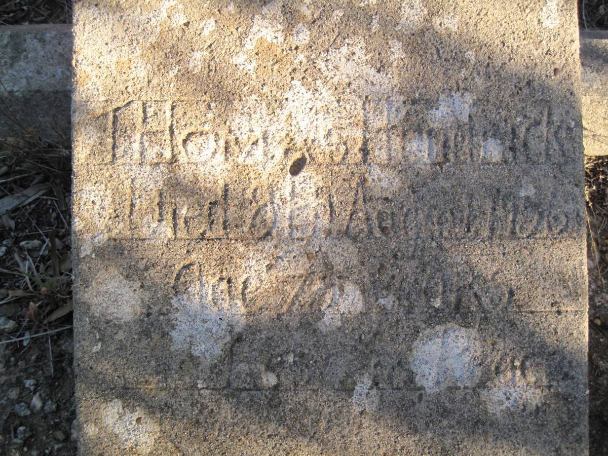 HENDRICK Thomas -19??