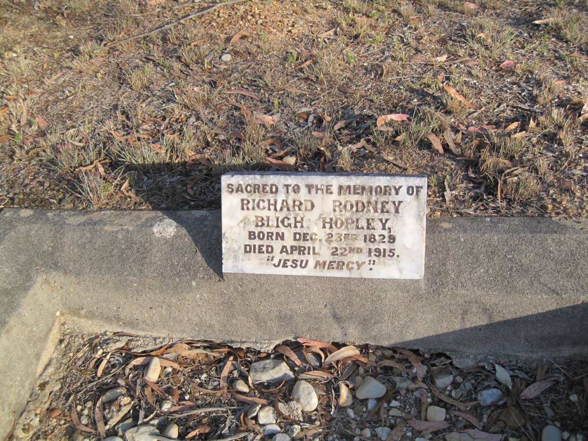 HOPLEY Richard Rodney Bligh 1829-1915