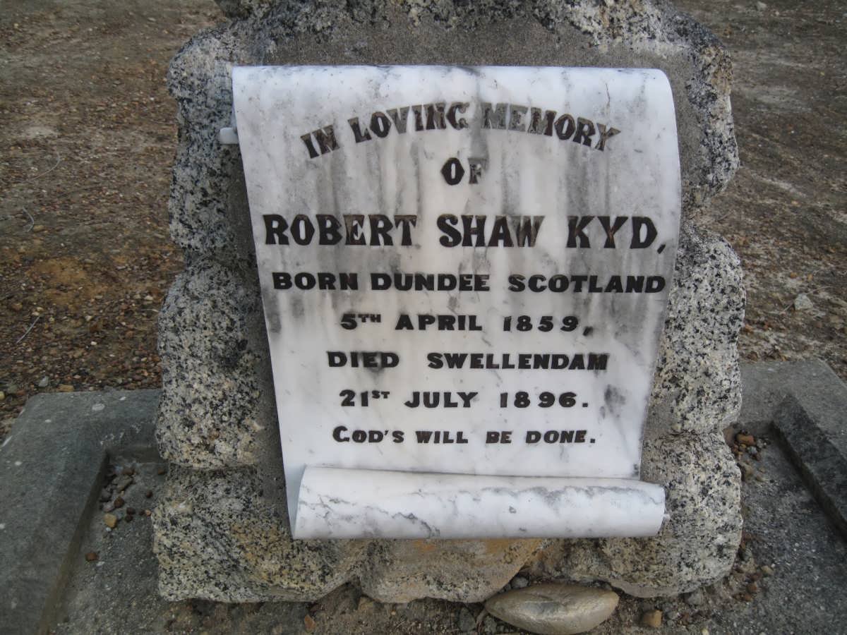 KYD Robert Shaw 1859-1896