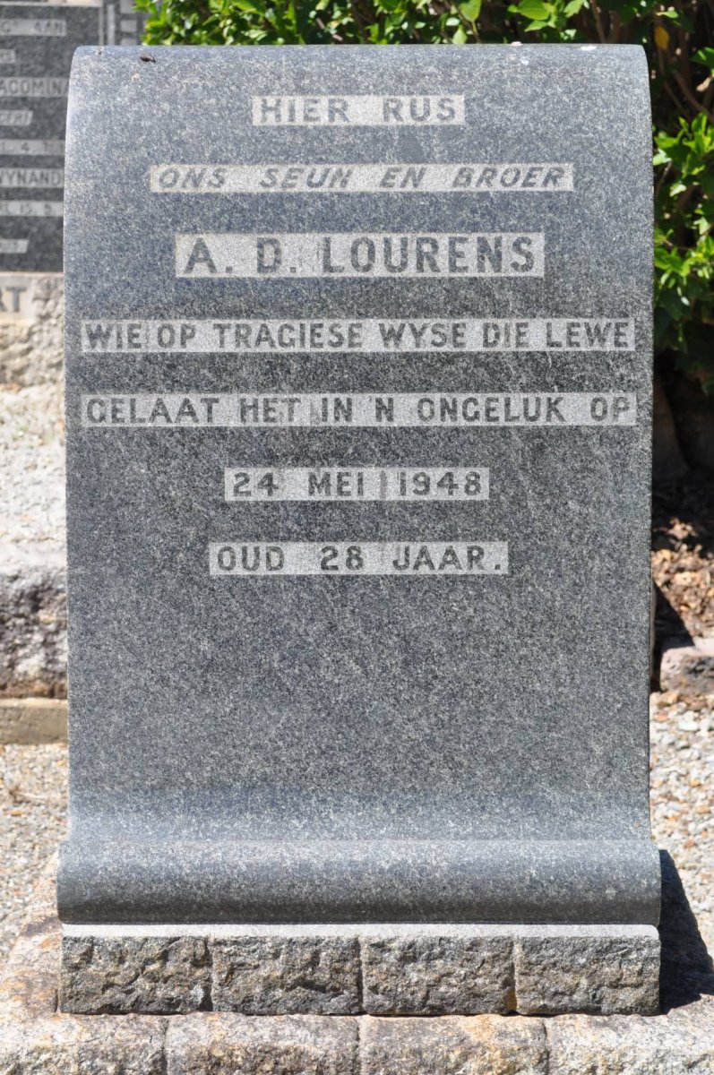LOURENS A.D. -1948