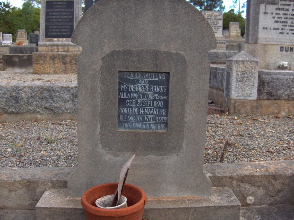 LOURENS Alida Maria 1890-1948