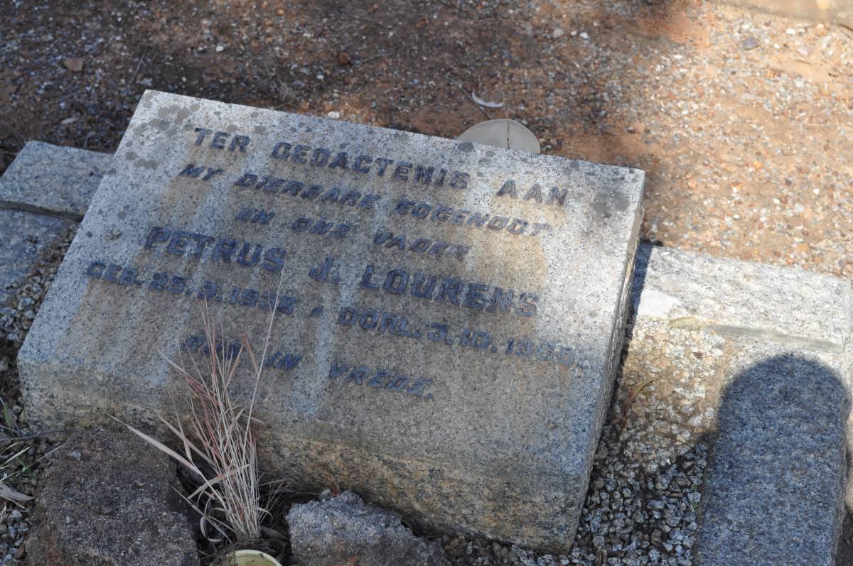 LOURENS Petrus J. 19??-19??