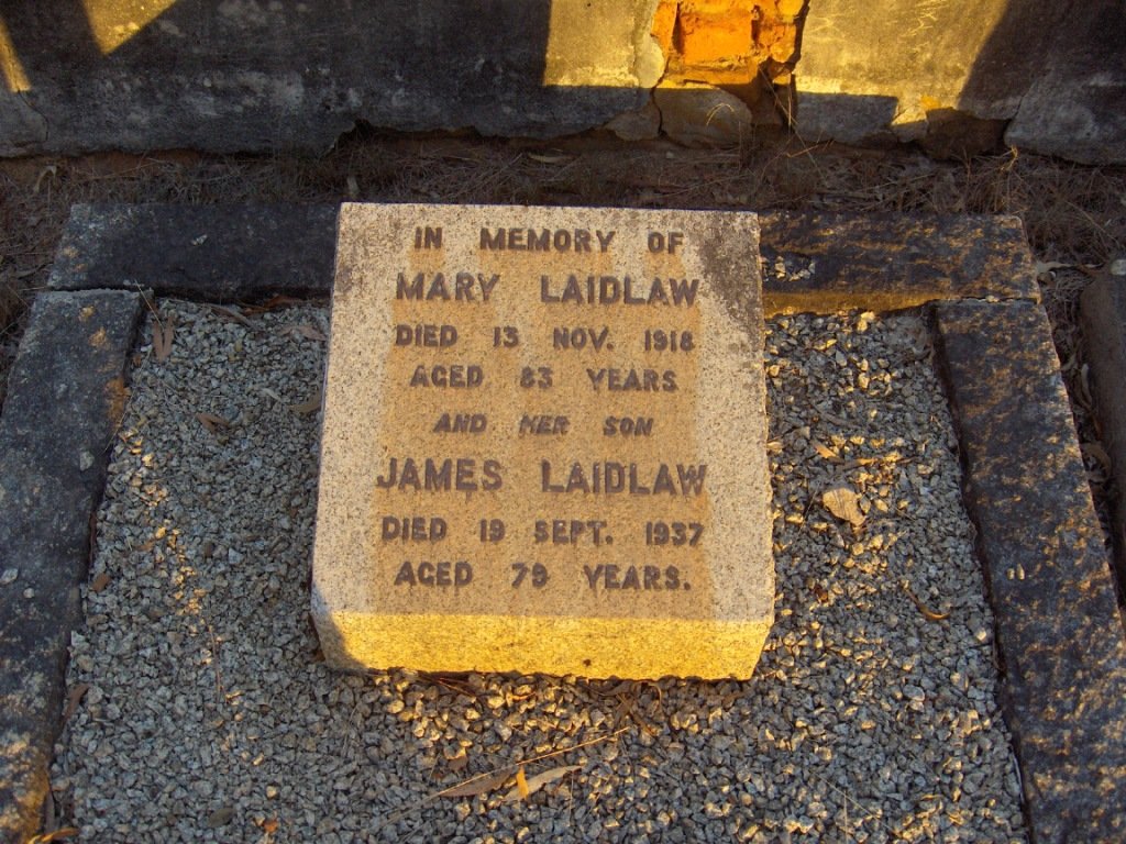LAIDLAW James  -1937 &amp; Mary  -1918