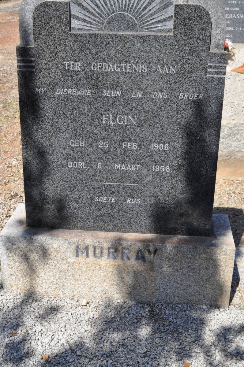 MURRAY Elgin 1906-1958