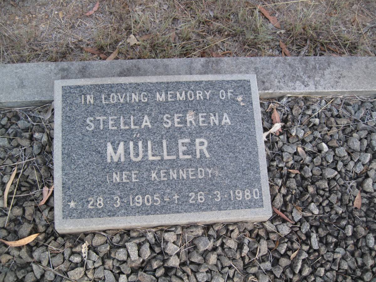 MÜLLER Stella Serena nee KENNEDY 1905-1980