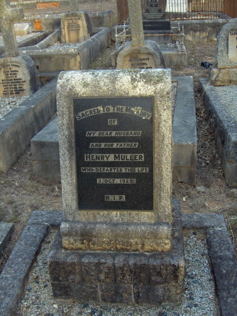 MULLER Henry  -1925