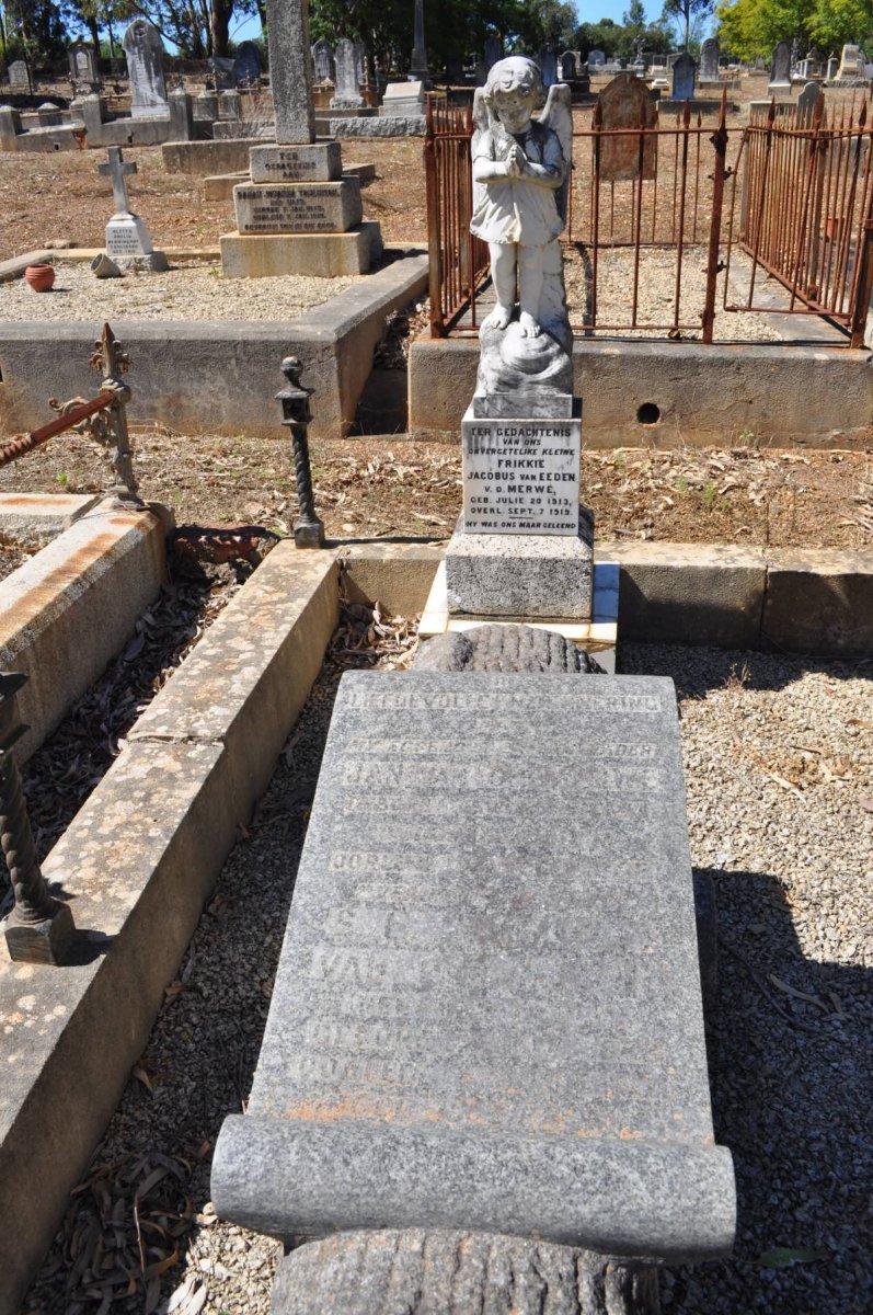 MERWE Jan, van der &amp; S.E. :: VAN DER MERWE Frikkie Jacobus van Eeden 1913-1919