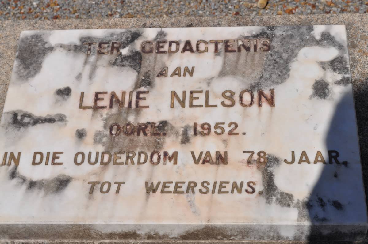NELSON Lenie -1952