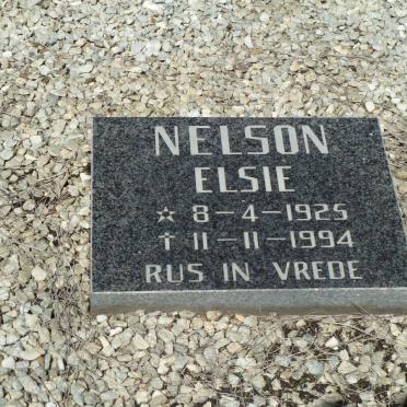 NELSON Elsie 1925-1994