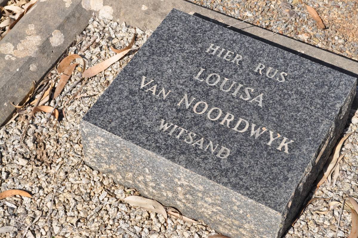 NOORDWYK Louisa, van
