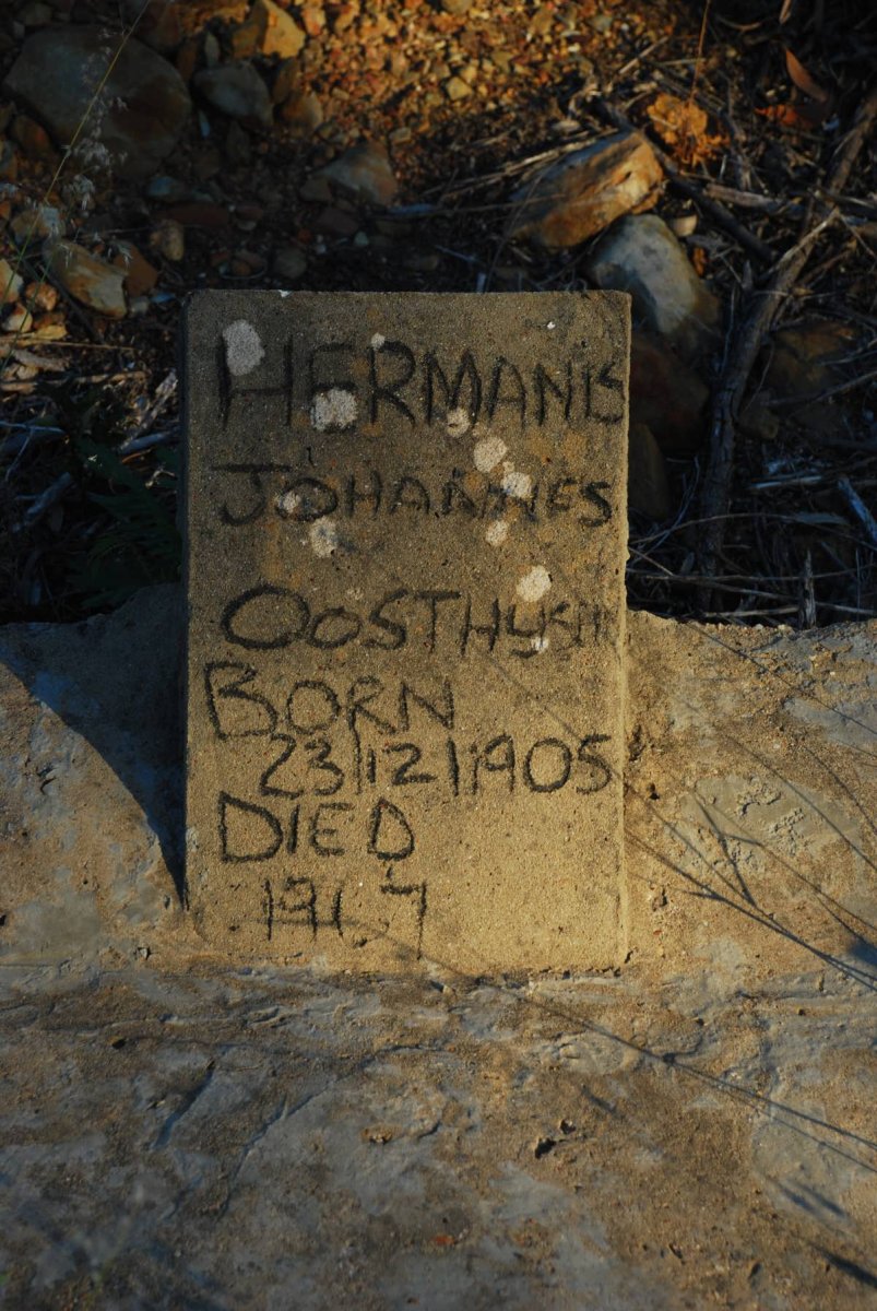 OOSTHYSEN Hermanis Johannes 1905-1967