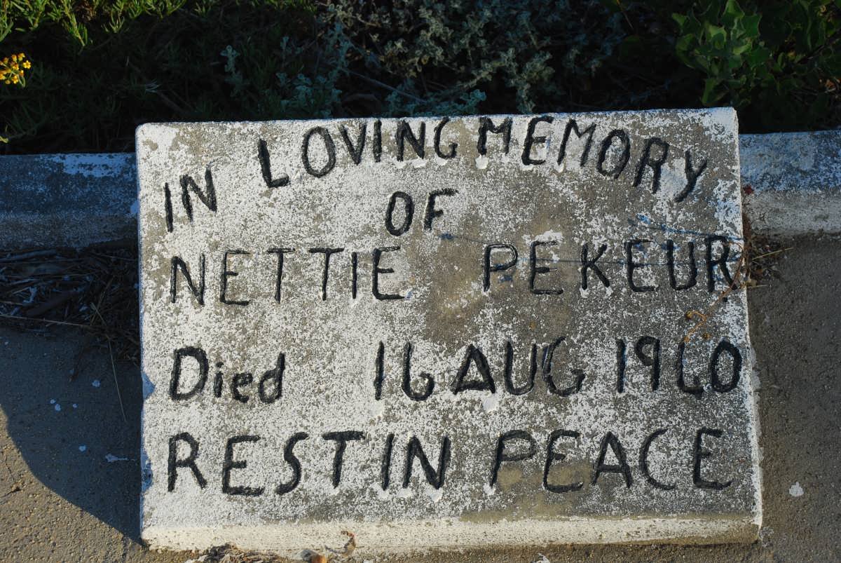 PEKEUR Nettie  -1940