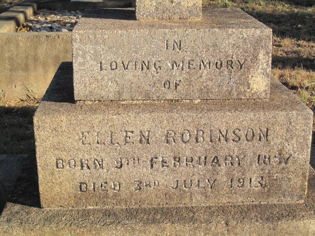 ROBINSON Ellen 1857-1913