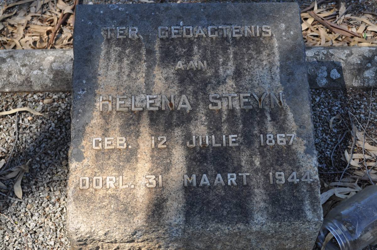 STEYN Helena 1867-1944