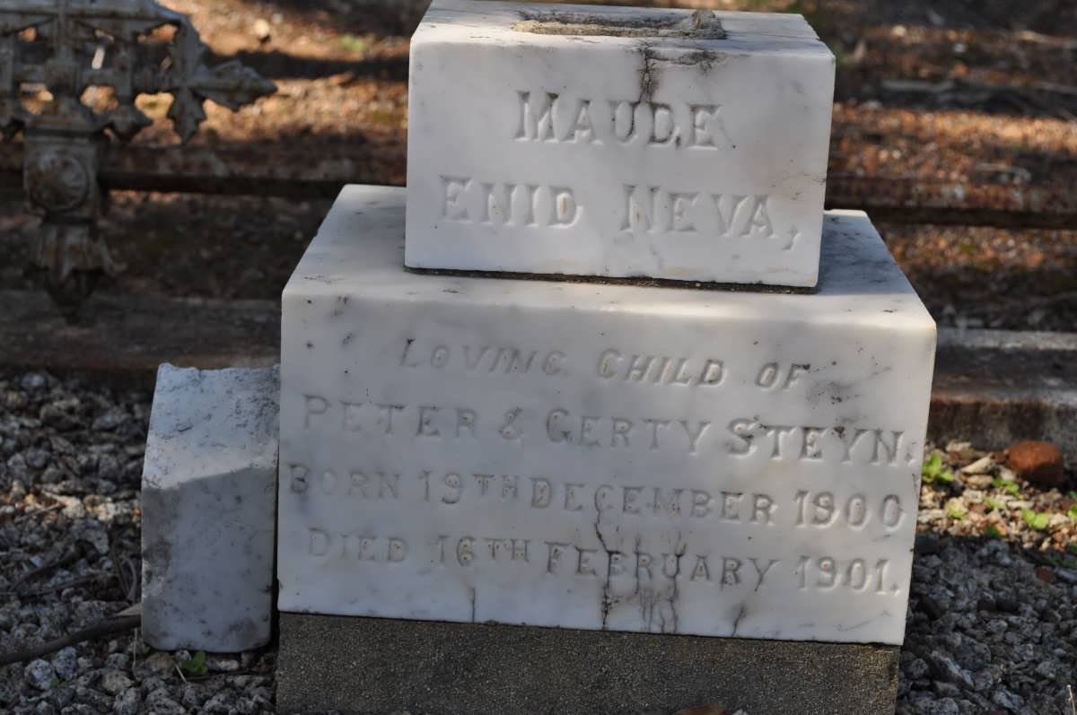 STEYN Maud Enid Neva 1900-1901