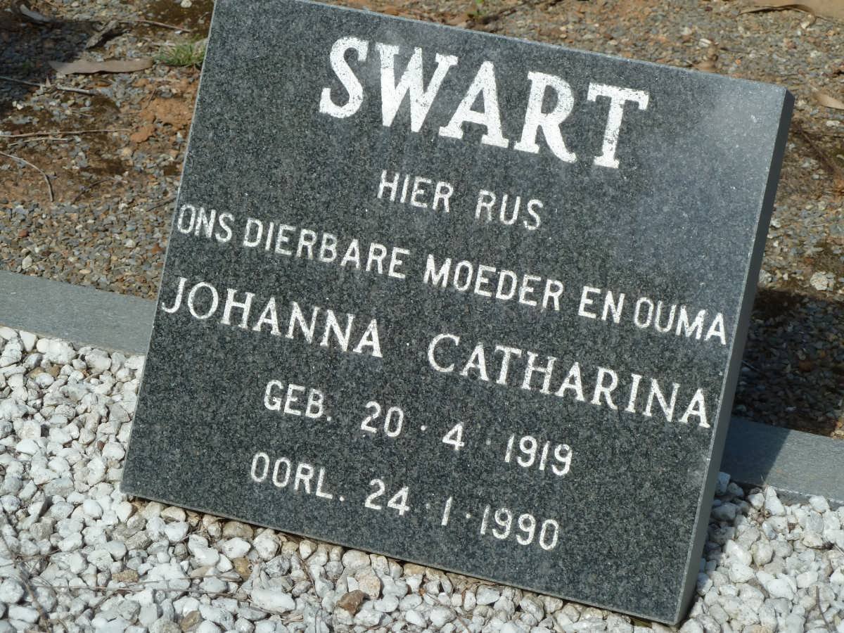 SWART Johanna Catharina 1919-1990