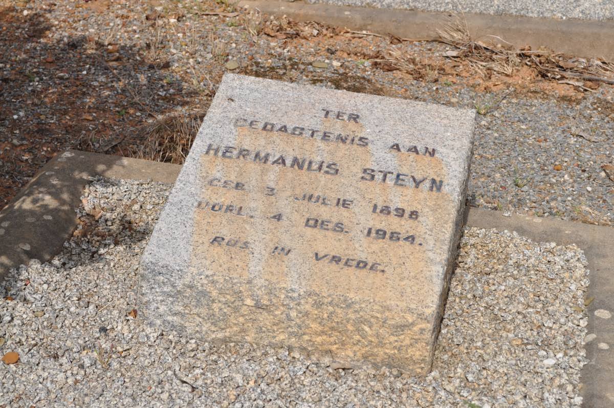 STEYN Hermanus 1898-1964
