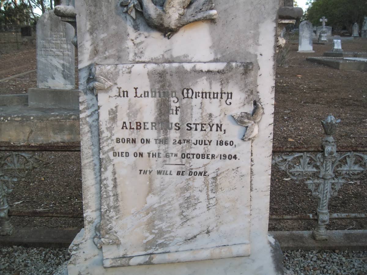STEYN Albertus 1860-1904