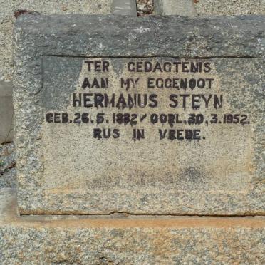 STEYN Hermanus 1882-1952