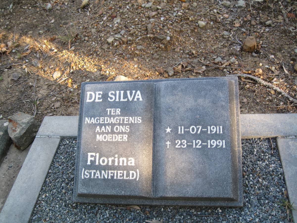 SILVA Florina, de nee STANFIELD 1911-1991