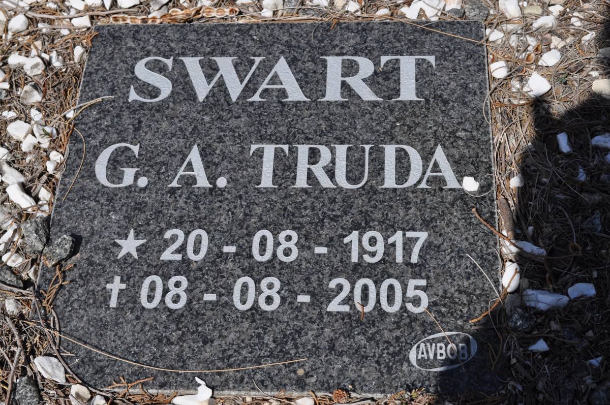 SWART G.A. 1917-2005
