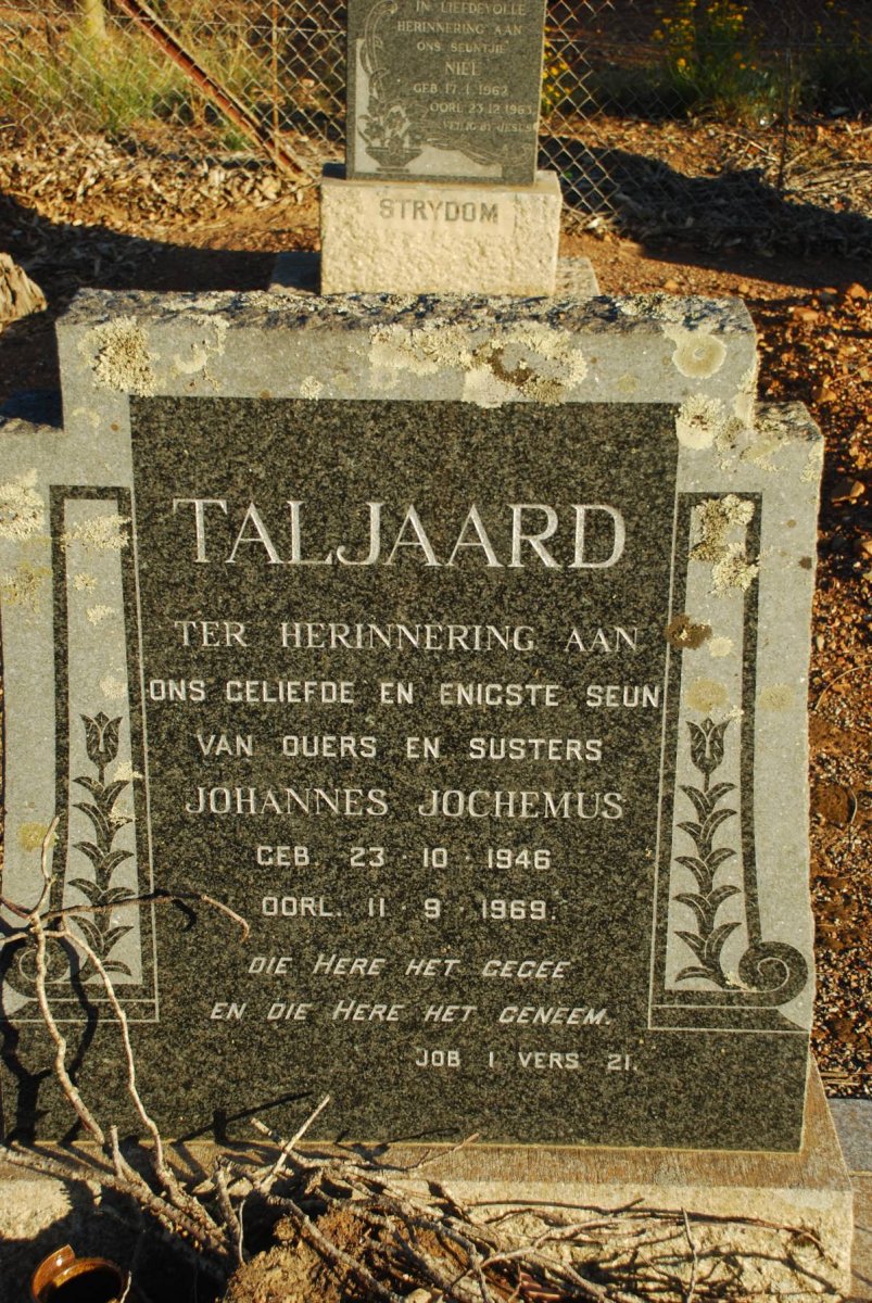 TALJAARD Johannes Jochemus 1946-1969